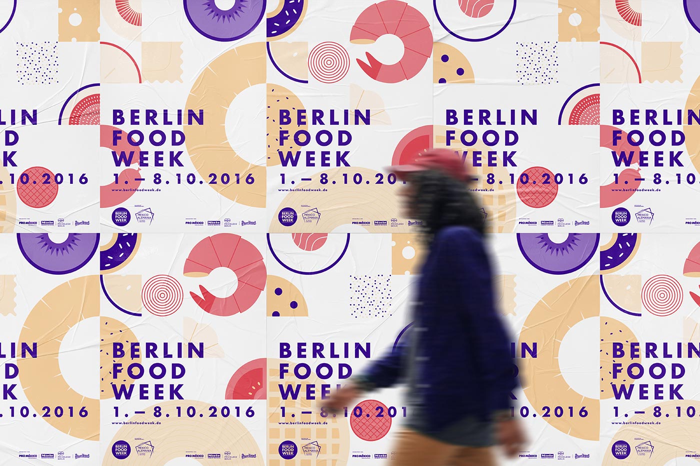 Berlin Food Week 2016 – Food Festival Design by studio_upstruct – Posters
