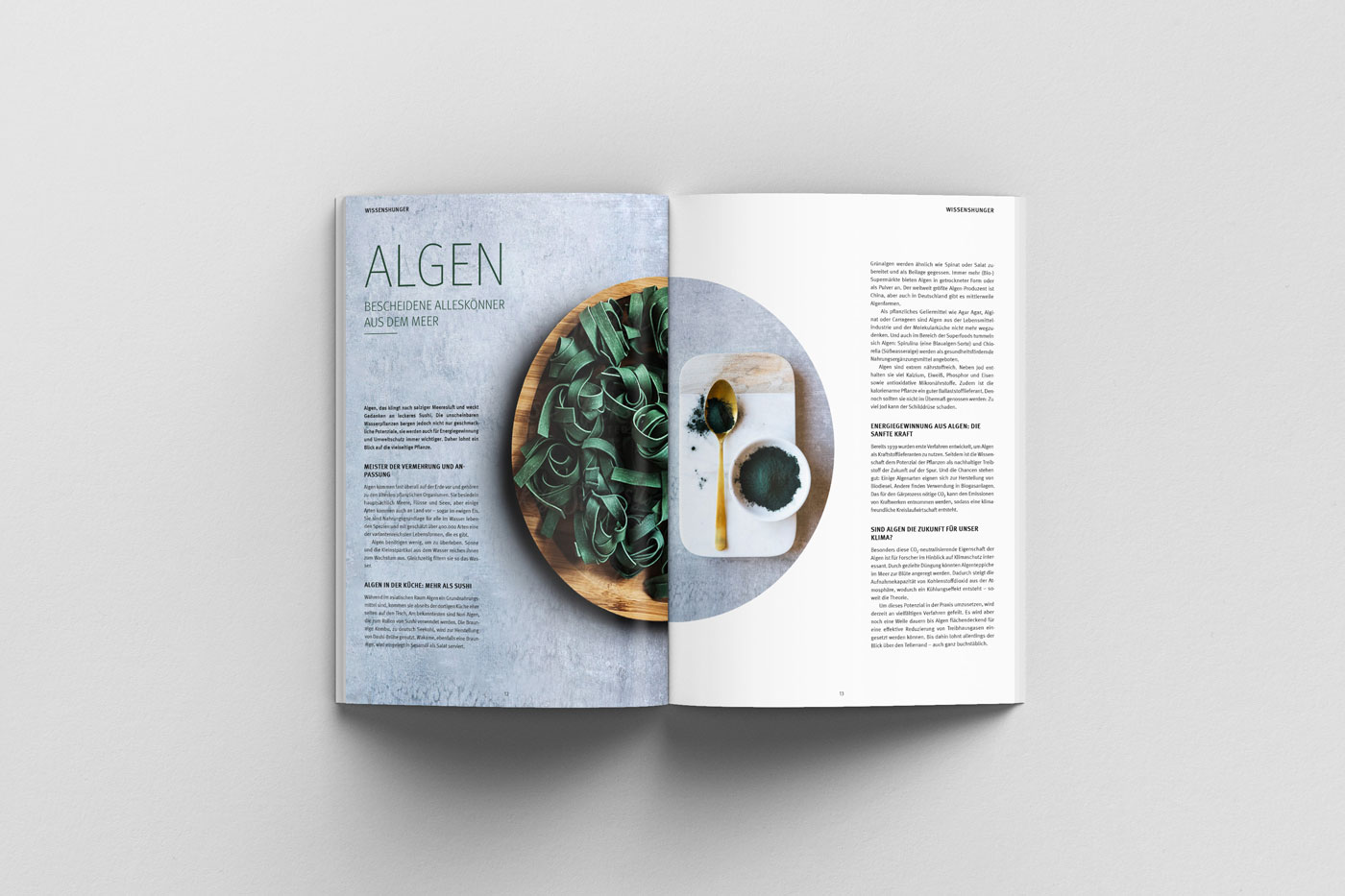 Fissler Kochlust Magazin Editorial Design by studio upstruct