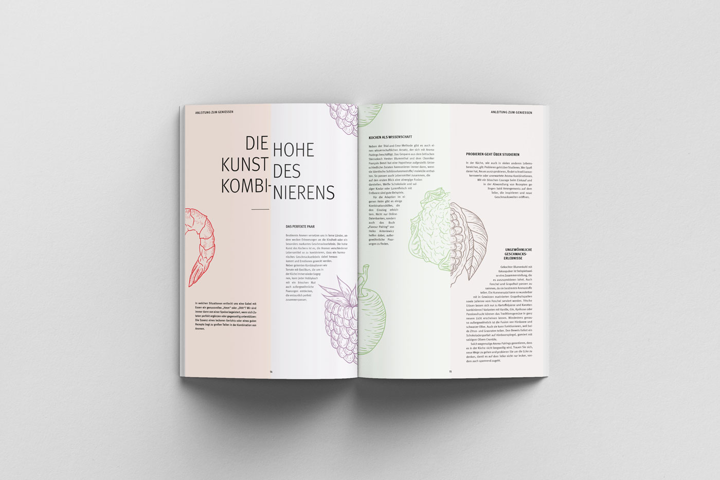 Fissler Kochlust Magazin Editorial Design by studio upstruct