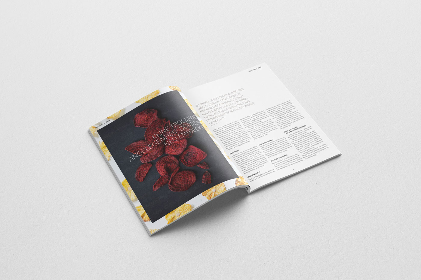 Fissler Kochlust Magazin Editorial Design by studio upstruct