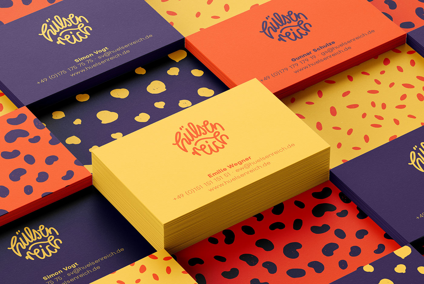 Hülsenreich Food Brand Design by studio_upstruct – Business Cards