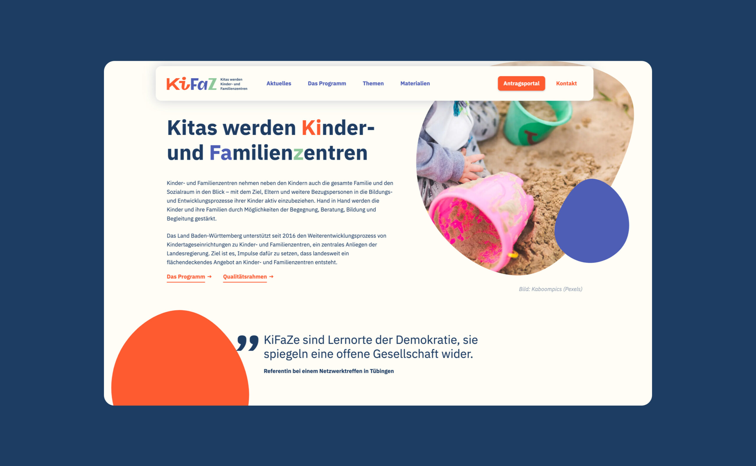 KiFaZ Website Landingpage by studio_upstruct