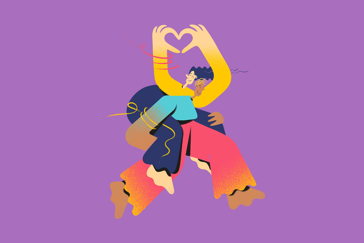 Matchmade Illustrations – carry heart – by studio_upstruct