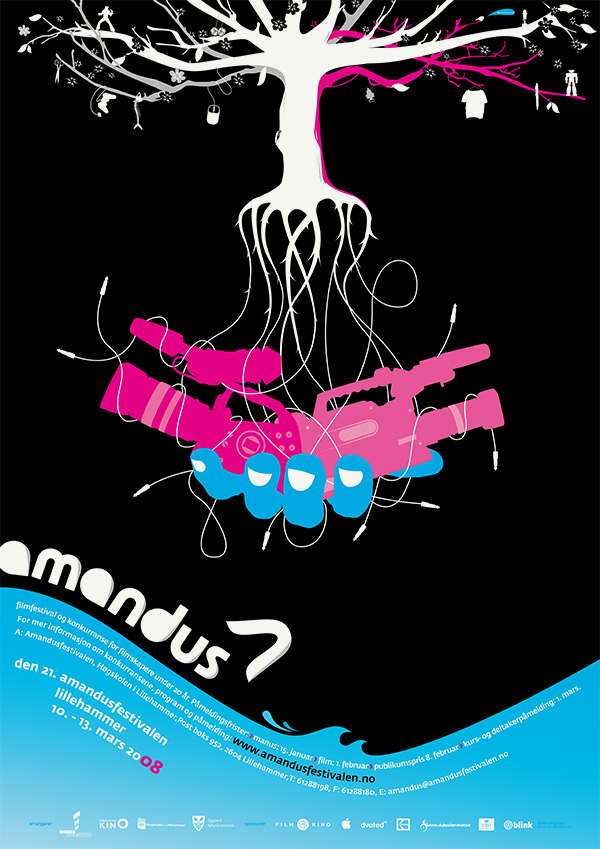 Amandus Film Festival Poster 2008 by upstruct