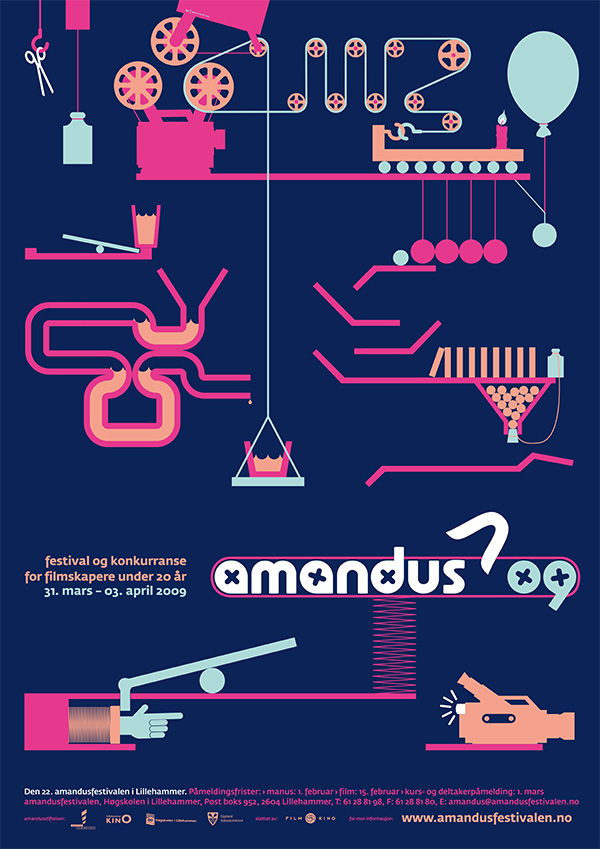 Amandus Film Festival Poster 2009 by upstruct