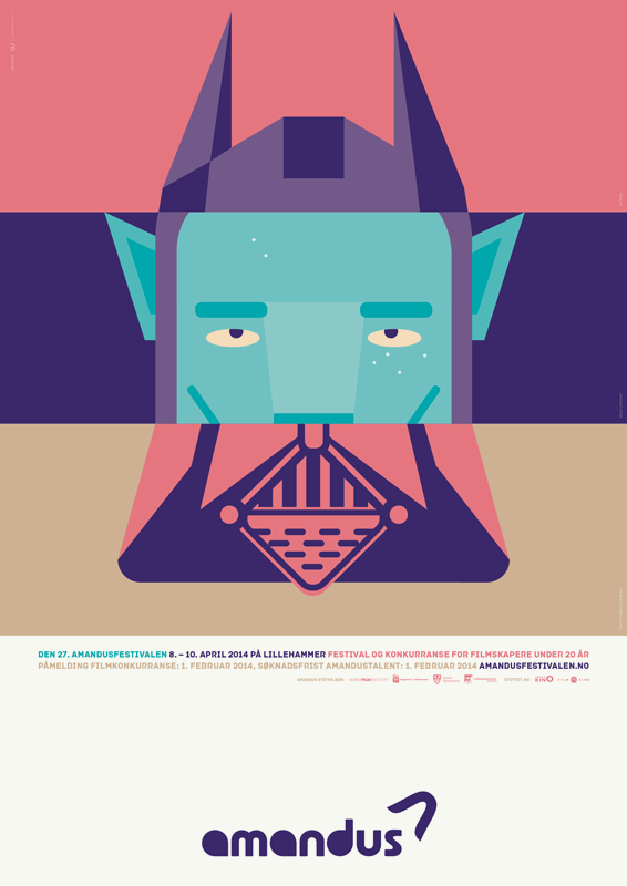 amandus film festival 2014 poster by upstruct