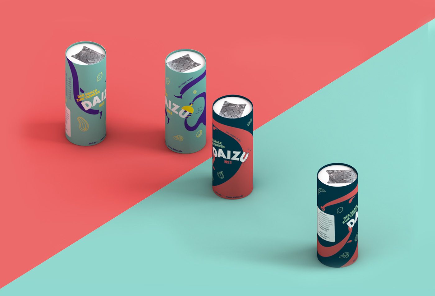 Daizu Snack Drink – Brand and Package Design by upstruct