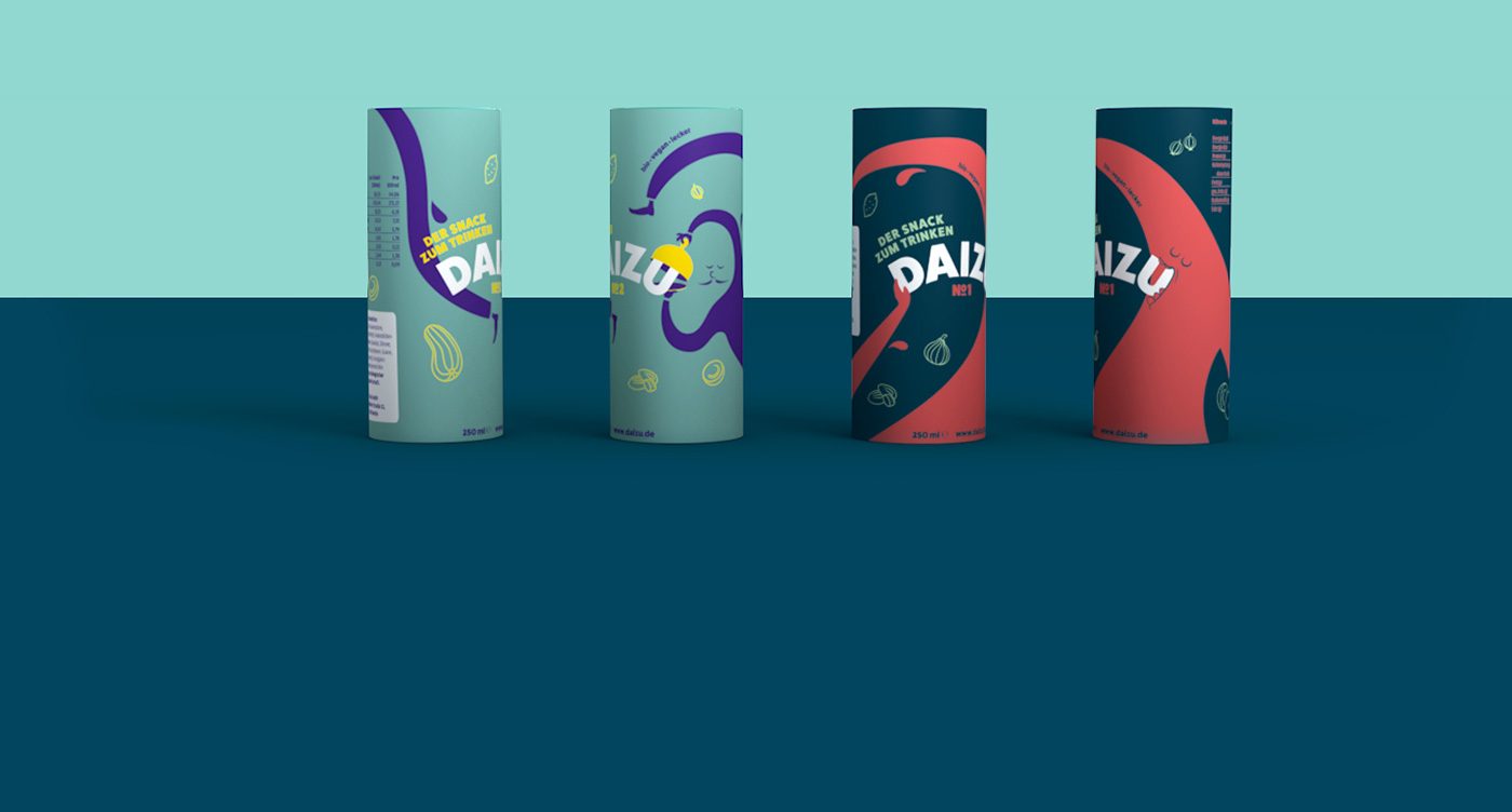 Daizu Snack Drink – Brand and Package Design by upstruct