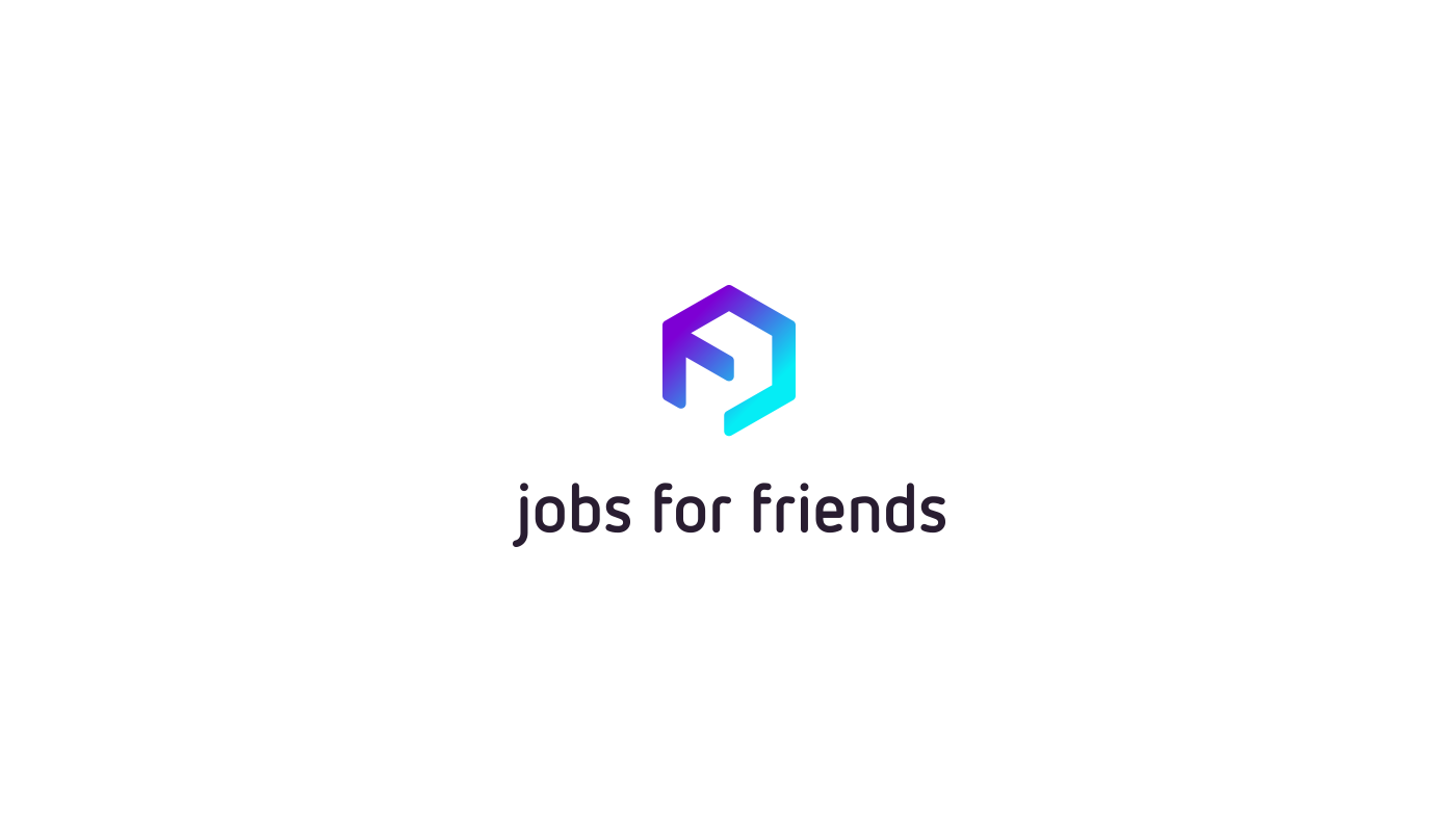 Jobs For Friends logo by upstruct
