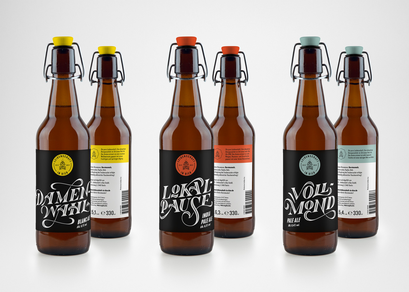 upstruct • graphic design studio Beer Brand Design — Leidenschaft in