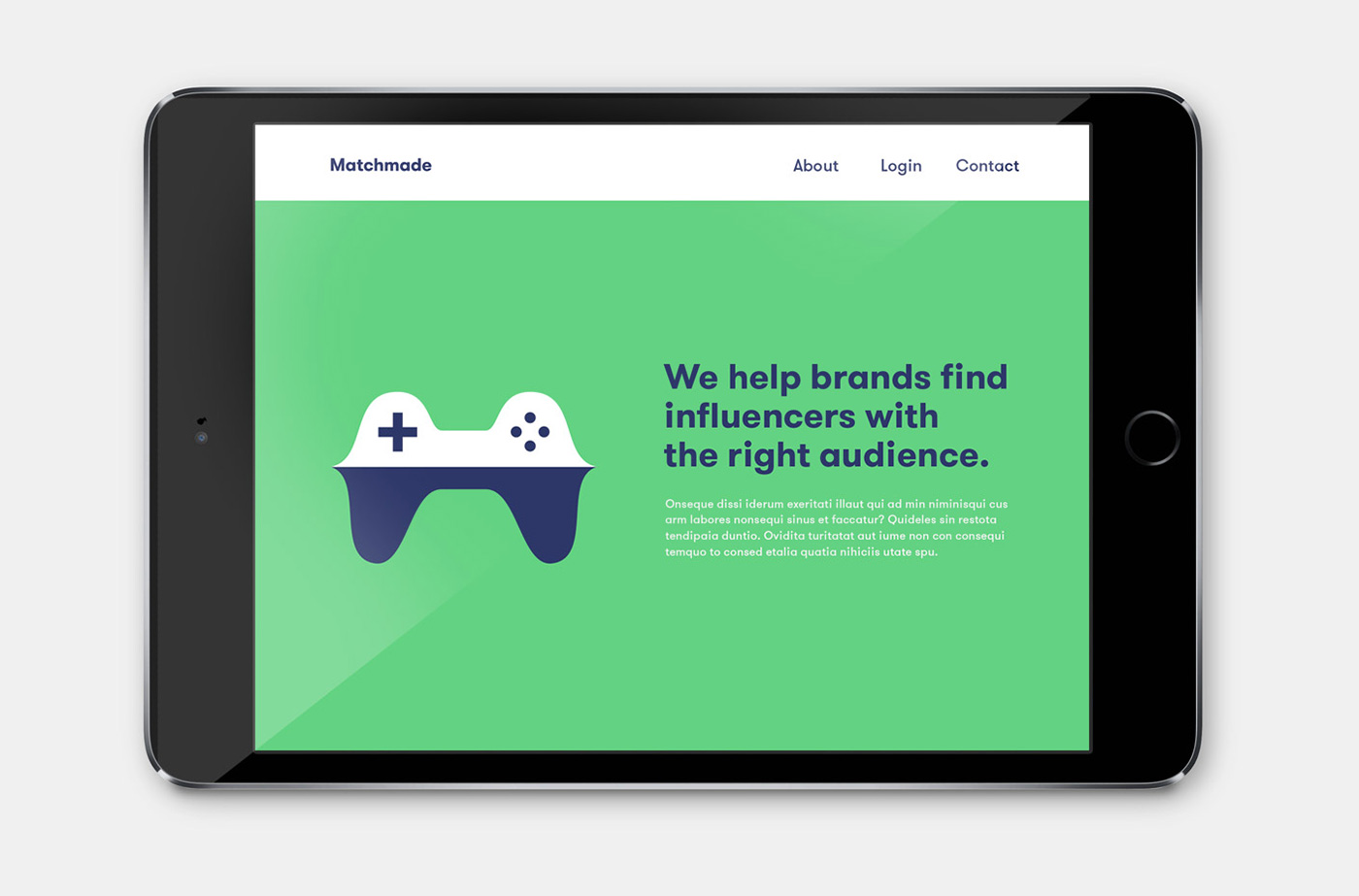 matchmade web design by upstruct and muskat