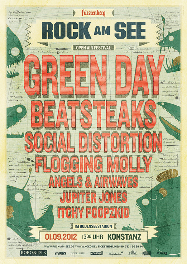 Rock Am See 2012 - Poster by upstruct