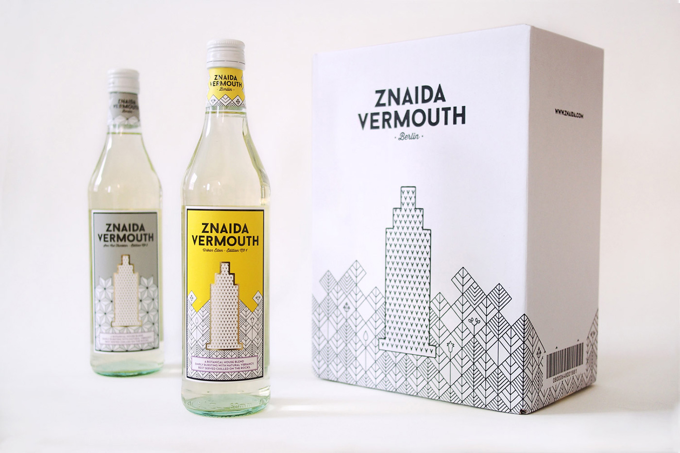 ZNAIDA vermouth design by upstruct